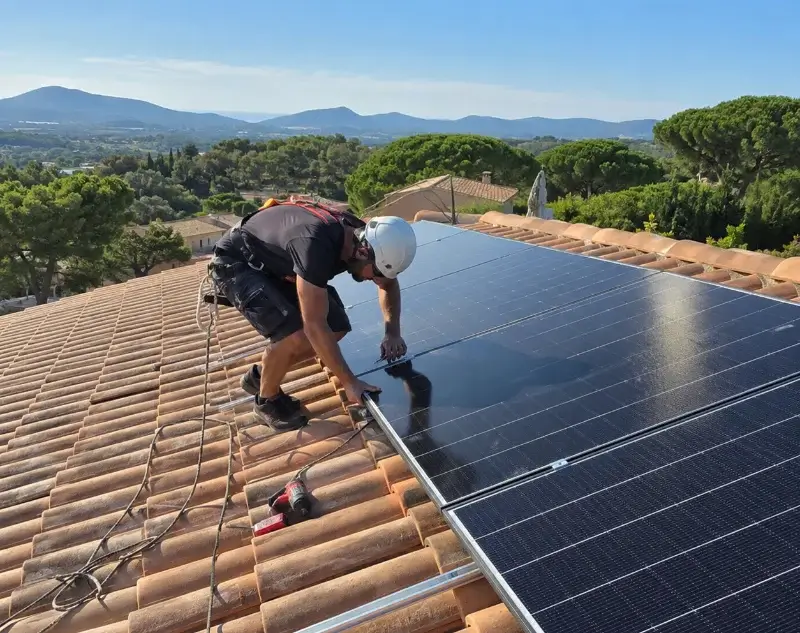 Installateur panneaux solaires Chalais — pose photovoltaïque sur toiture