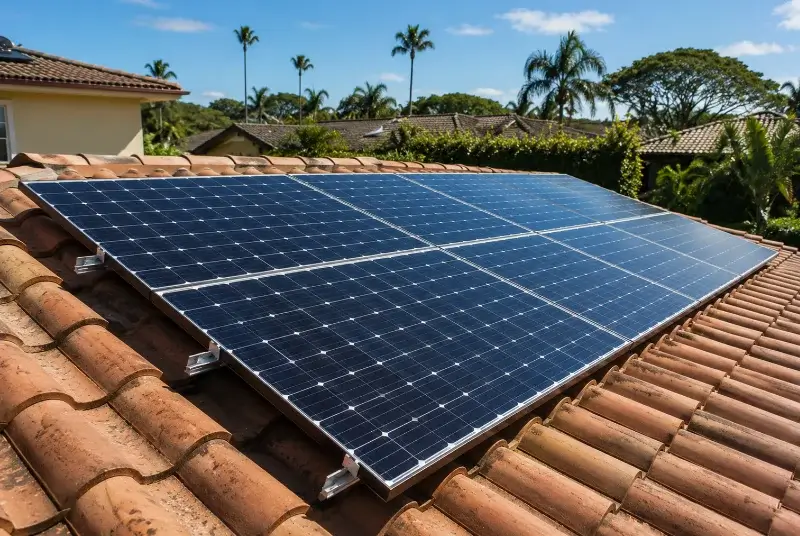 Installation de panneaux solaires à Chalais
